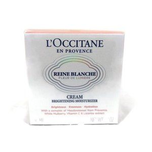 L'OCCITANE Reine Blanche Cream Brightening Moisturizer 50ML/1.7OZ NIB